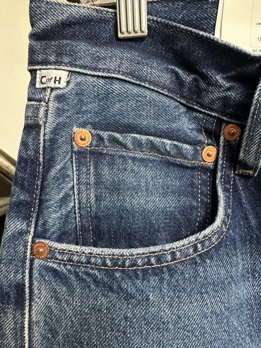 CITIZENS OF HUMANITY Ayla baggy wide leg jeans Claremont wash sz 28 NWT - Picture 7 of 10